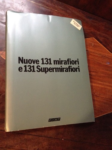 Fiat 131 mirafiori - 131,