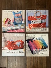 Love to Sew Books x 4. Quick