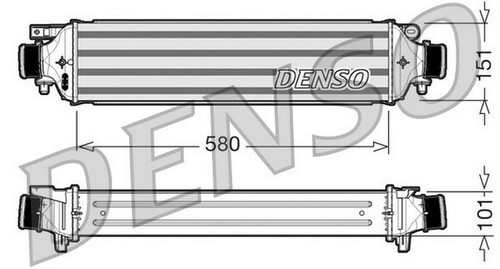 Intercooler per lancia - lancia, delta