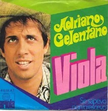 Adriano Celentano Viola Vinyl