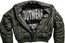 giubbotto bomber piumino verde