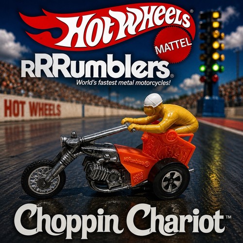Hot wheels rumblers choppin - hot,