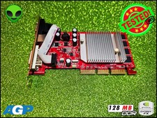 NVIDIA GEFORCE FX 5200 128 MB DDR SCHEDA VIDEO AGP DVI-I VGA S-VIDEO  #5599