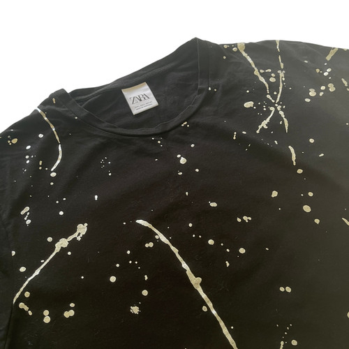 Zara camicia uomo nera - uomo, l