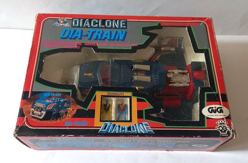 Diaclone dia train gig - dia-train, takara
