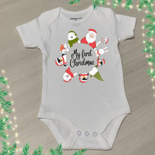 Christmas baby bodysuit