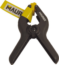 10 PZ-MORSETTI MORSETTO a pinza con MOLLA 110 MM -MAURER