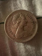 Rara MONETA One Pound 1984