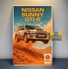Poster in metallo per auto