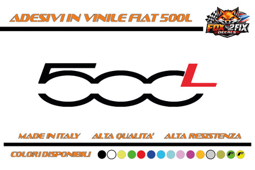 Adesivi auto fiat - adesivi,
