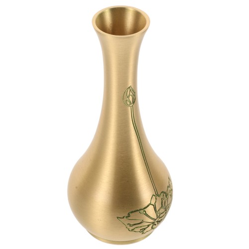 Vaso bocciolo ottone - in, di