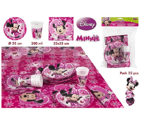Set compleanno minnie - set,