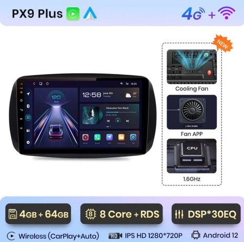 Radio din per smart 453 - smart,