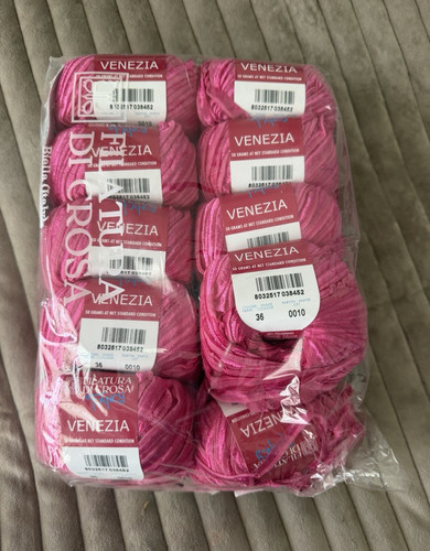 Lotto filati nastro rosa - filati,