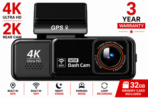 Dash cam anteriore - dash, +