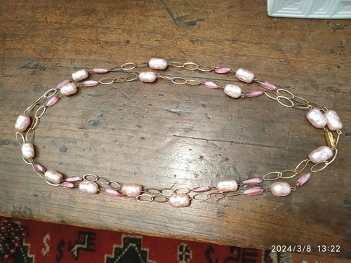 Collana lunga perle - lunga,
