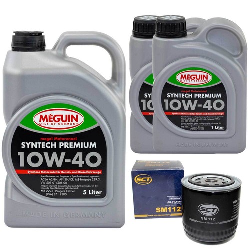 Kit olio motore syntech 10w - syntech, 10w-40