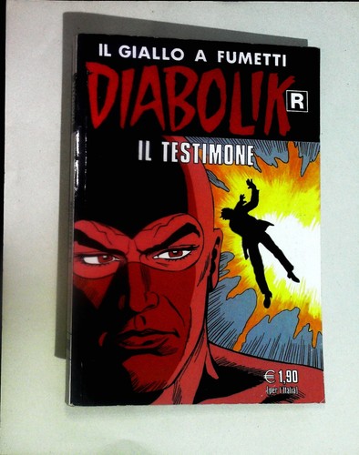 Diabolik ristampa costola - diabolik,