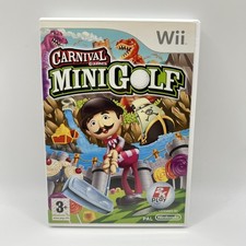 Carnival Games Minigolf Nintendo Wii PAL UK gioco usato COMPLETO