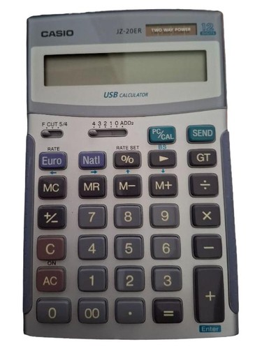 Calcolatrice casio 20er - casio, jz-20er