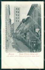Arezzo Città Corso Vittorio Emanuele Alterocca 1235 Alinari cartolina RB5496