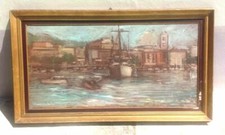 Franco MAZZUCCHETTI ( Sanremo 1935- Milano 1996) CM 139 X 79,5 OLIO SU TELA