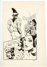 LEONE FROLLO - TAVOLA ORIGINALE BIANCANEVE