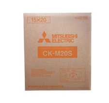 Mitsubishi Electric CK-M20S Carta + Ribbon per 375 Stampe 15x20 o 750 10x15