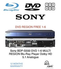 Sony BDP-S550 DVD 1-6 MULTI