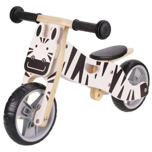 Minibike zebra in legno - in, 1
