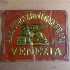 TARGA INCENDI ASSICURAZIONI GENERALI VENEZIA con Abbuonamento al bollo