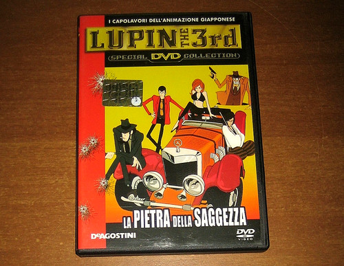 Dvd lupin the - la, pietra