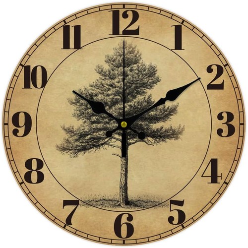 Orologio parete legno 30cm