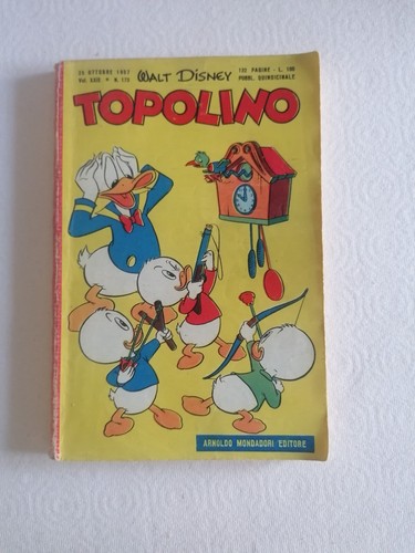 Topolino 173 del 10 1957 - topolino,