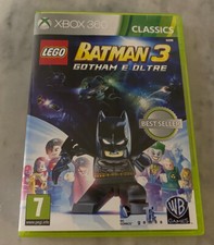 XBOX 360 LEGO "BATMAN 3 GOTHAM E OLTRE" COMPLETO EDIZIONE VENDITA ITALIA