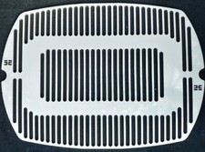 Griglia per Weber Q200 Q2000 Q 220 240 acciaio inox 4 mm griglia monopezzo