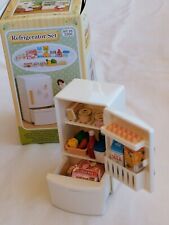 ORIGINAL. SYLVANIAN FAMILIES. REFRIGERATOR SET. N.3566. COMPLETO. USATO