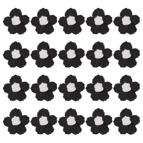 Pezzi fiori cuciti 6 - cuciti, 1.6"