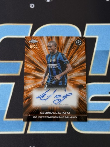 Samuel eto topps - samuel,