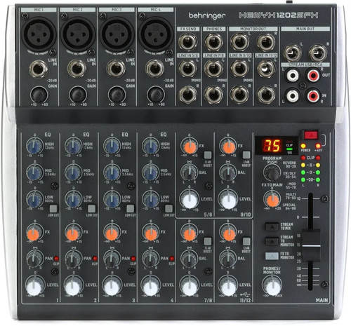 Behringer xenyx 1202sfx mixer - behringer,