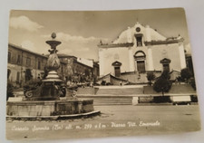 cs695 cartolina cerreto sannita piazza vittorio emanuele  provincia di benevento