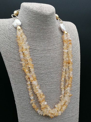 Collana donna più fili vero - fili,