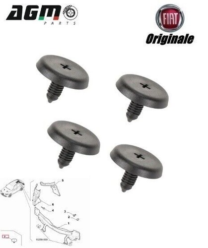 Kit tappi modanature - kit, 4