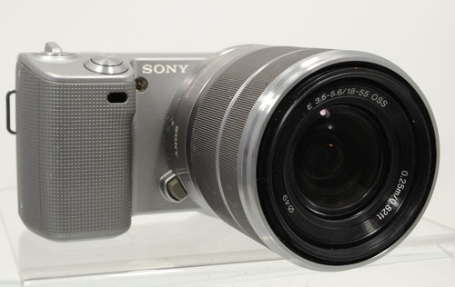 Sony nex silver - sony, 18-55mm