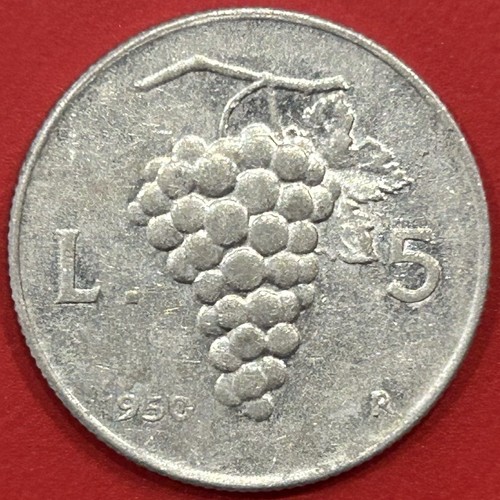 Lire 1950 uva - uva, repubblica