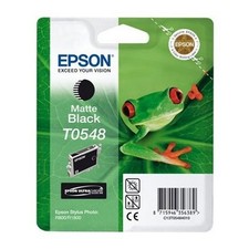 Cartuccia Epson C13T05484010 T0548 Rana originale NERO OPACO