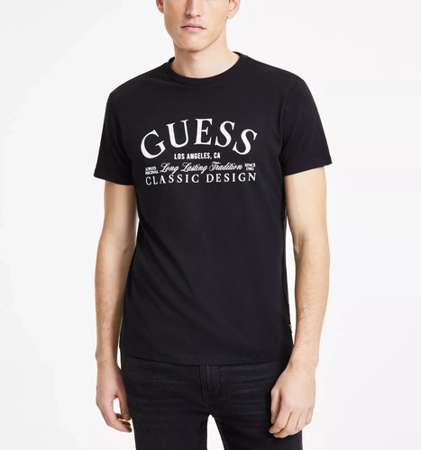 Guess regular fit logo graphic - logo,