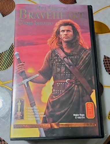 Vhs braveheart - vhs,