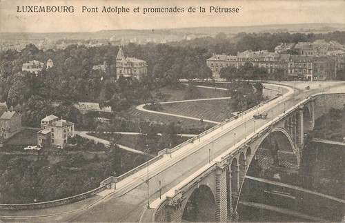 Luxemburg pont adolphe - adolphe, et