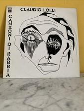 Claudio Lolli ‎– Canzoni di rabbia - 1975 - LP 33 giri - Columbia – 3C 064-18064